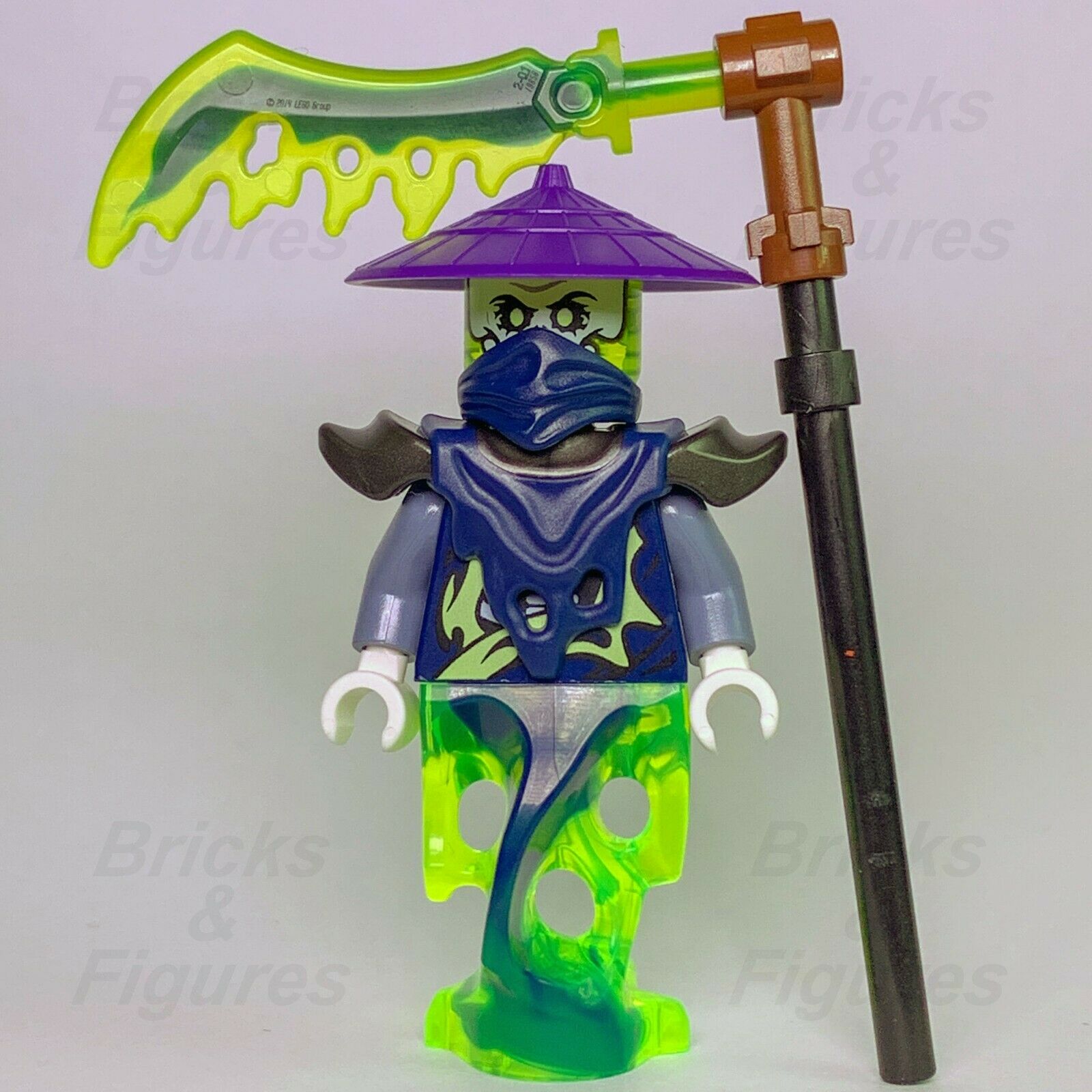 Ninjago LEGO Scythe Master Ghoultar Ghost Minifigure 70738 70732 70735 70737 - Bricks & Figures