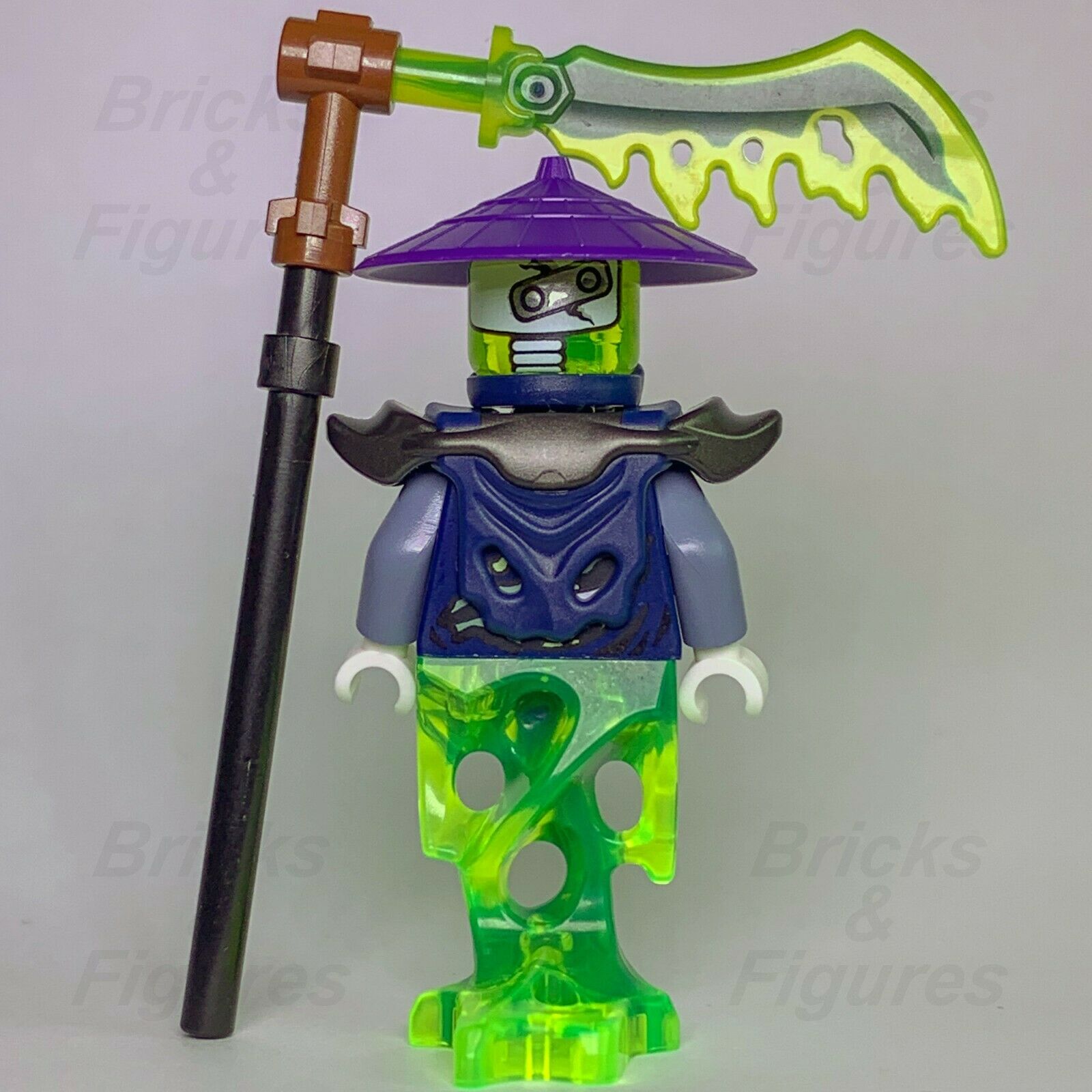 Ninjago LEGO Scythe Master Ghoultar Ghost Minifigure 70738 70732 70735 70737 - Bricks & Figures