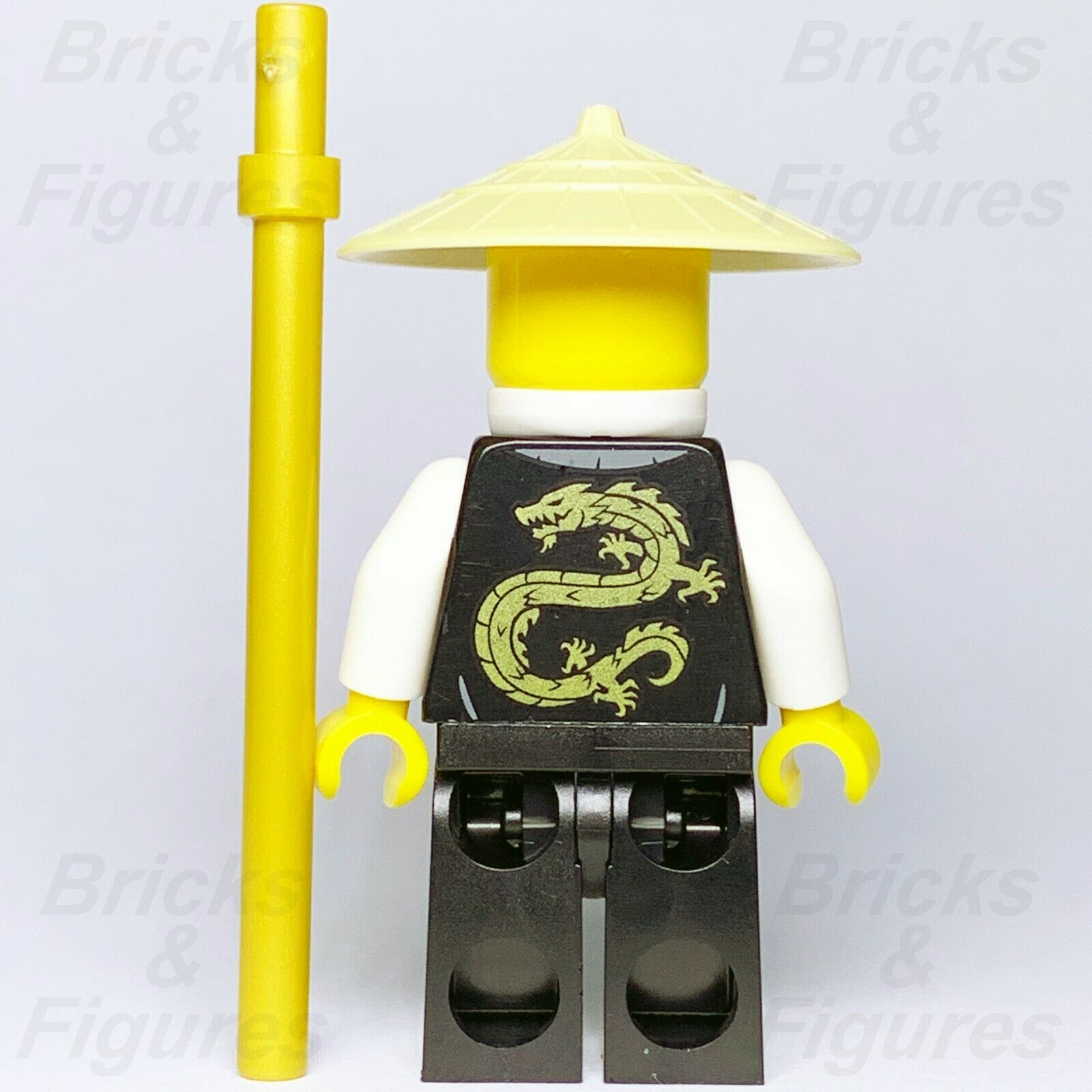 Ninjago LEGO Sensei Wu Legacy Ninja Master Black Robe Minifig 70670 70663 70679 - Bricks & Figures