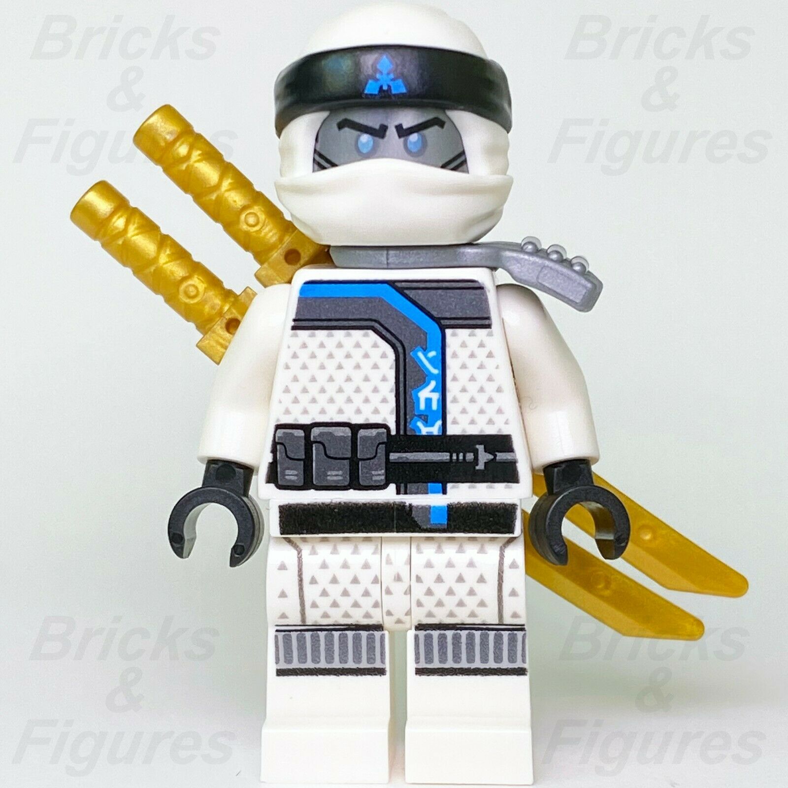 Ninjago LEGO White Ice Ninja Zane Sons of Garmadon Minifigure 10755 Genuine - Bricks & Figures