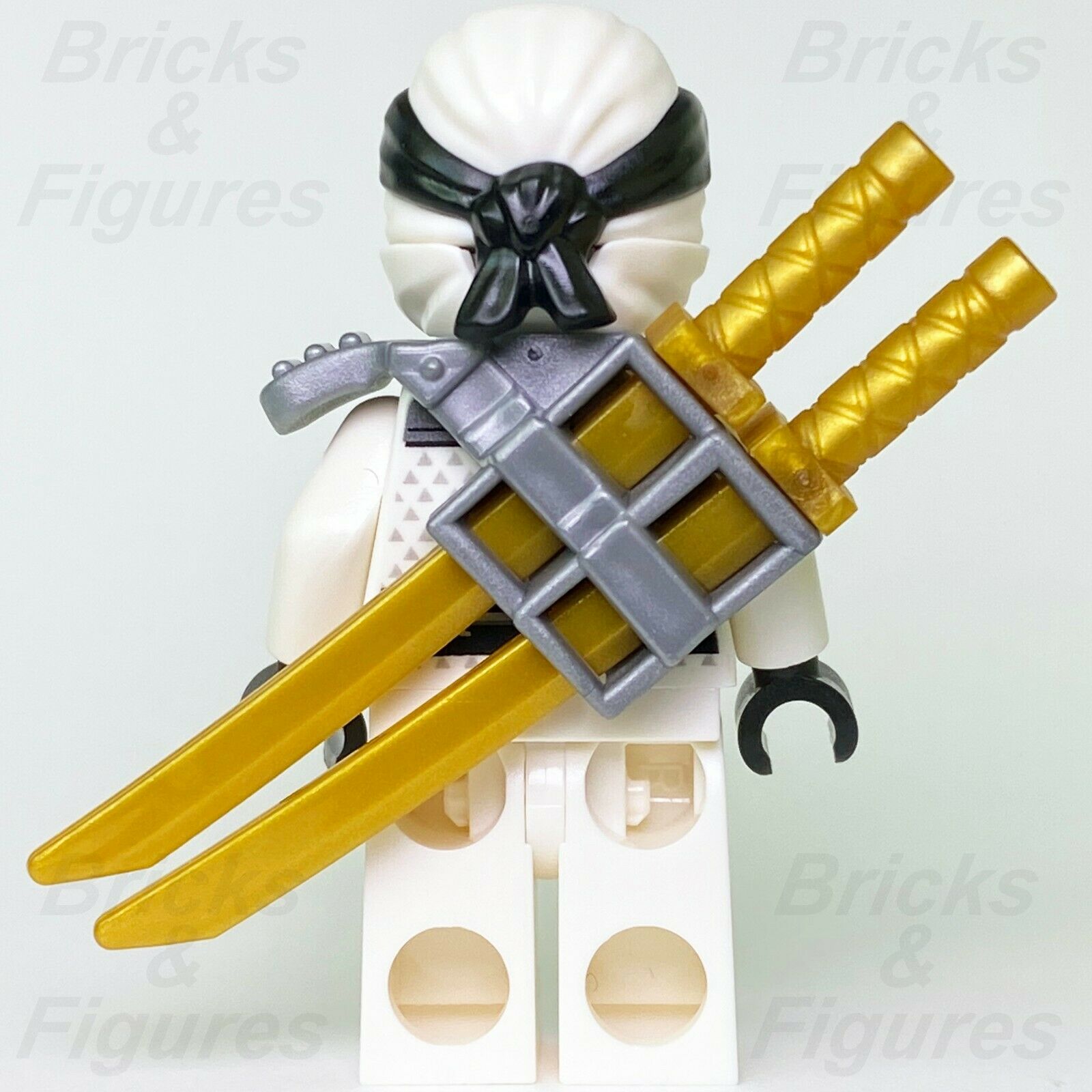 Ninjago LEGO White Ice Ninja Zane Sons of Garmadon Minifigure 10755 Genuine - Bricks & Figures