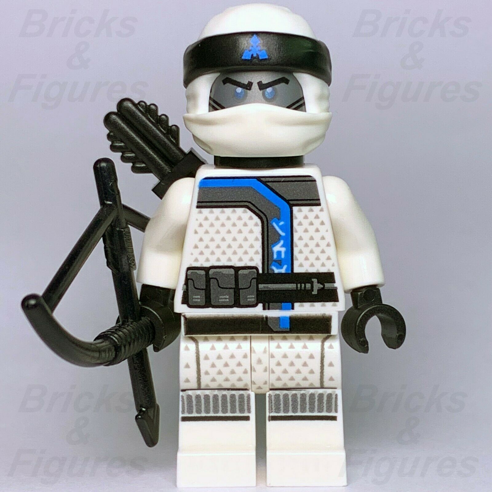 Ninjago LEGO White Ice Ninja Zane Sons of Garmadon Minifigure 70639 Genuine - Bricks & Figures