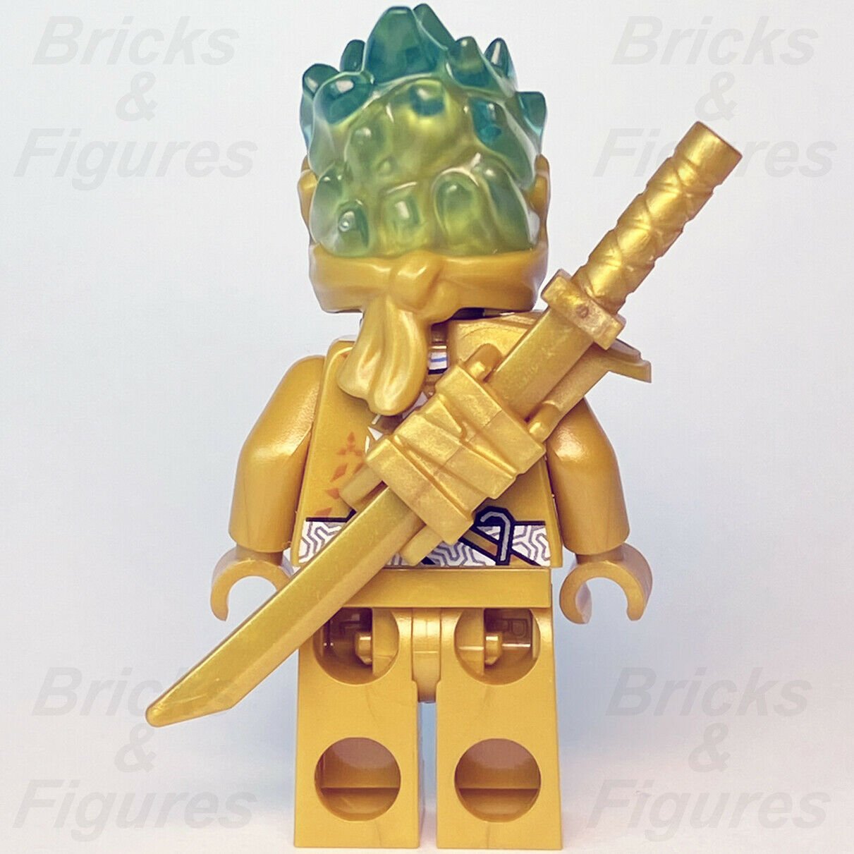 Ninjago LEGO Zane Gold Robe Legacy Rise of the Snakes Golden Minifigure 71739 - Bricks & Figures