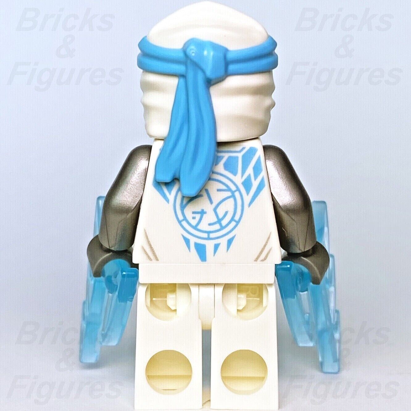 Ninjago LEGO Zane with Weapons Ice Ninja Core Minifigure 71764 112216 njo749 - Bricks & Figures