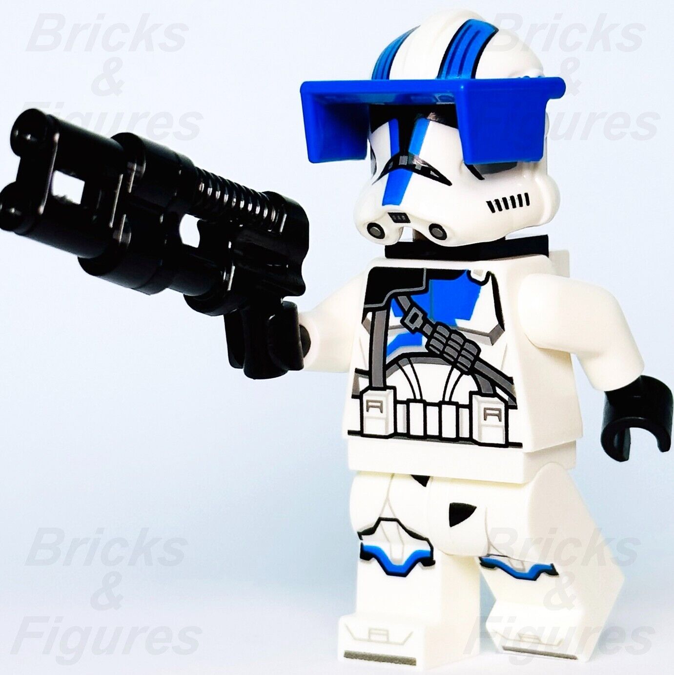 Star Wars LEGO 501st Legion Heavy Clone Trooper Minifigure 75345 sw1247 Minifig - Bricks & Figures