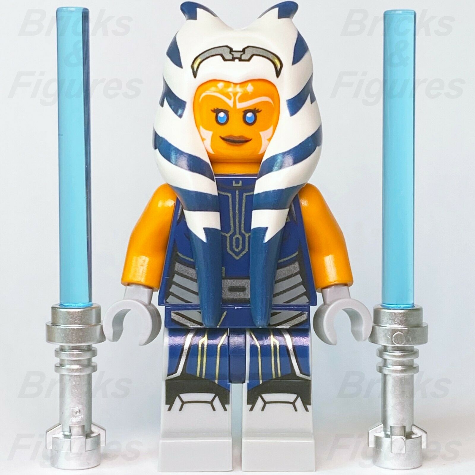 Star Wars LEGO Ahsoka Tano Jedi Knight Adult The Clone Wars Minifigure 75283 - Bricks & Figures