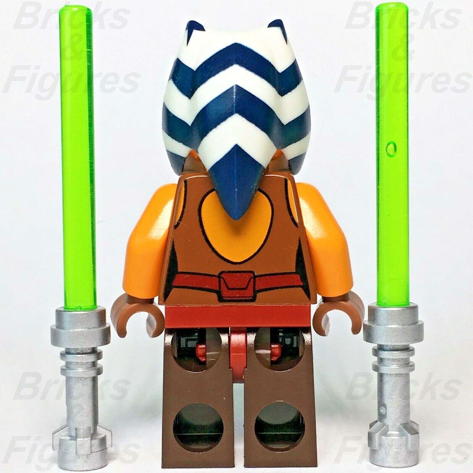 Star Wars LEGO Ahsoka Tano Jedi The Clone Wars Minifigure 75013 75046 sw0452 - Bricks & Figures
