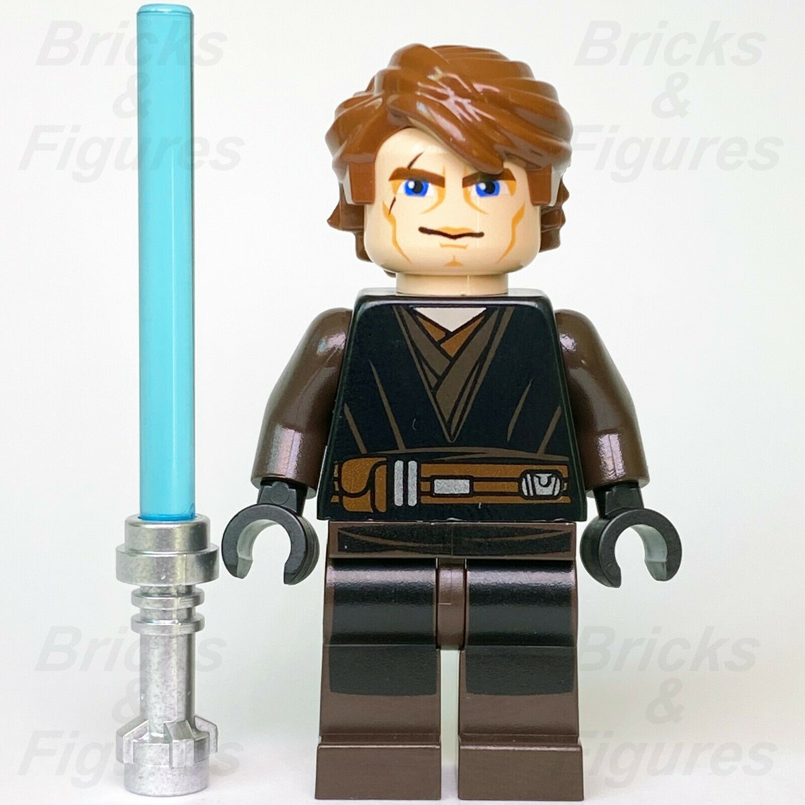 Star Wars LEGO Anakin Skywalker Clone Wars Jedi Knight Minifig 75046 Genuine - Bricks & Figures