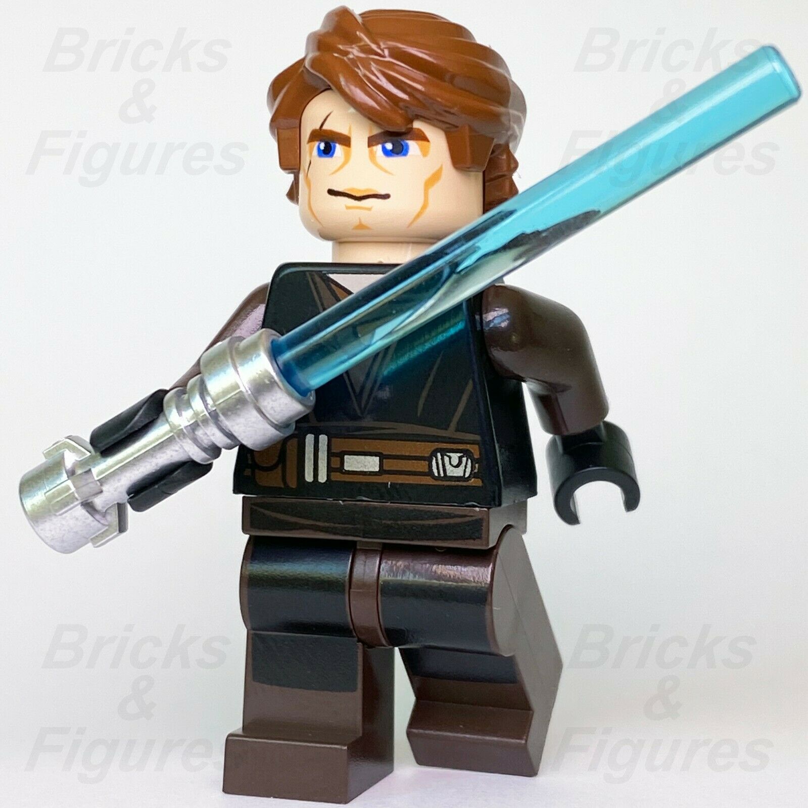 Star Wars LEGO Anakin Skywalker Clone Wars Jedi Knight Minifig 75046 Genuine - Bricks & Figures