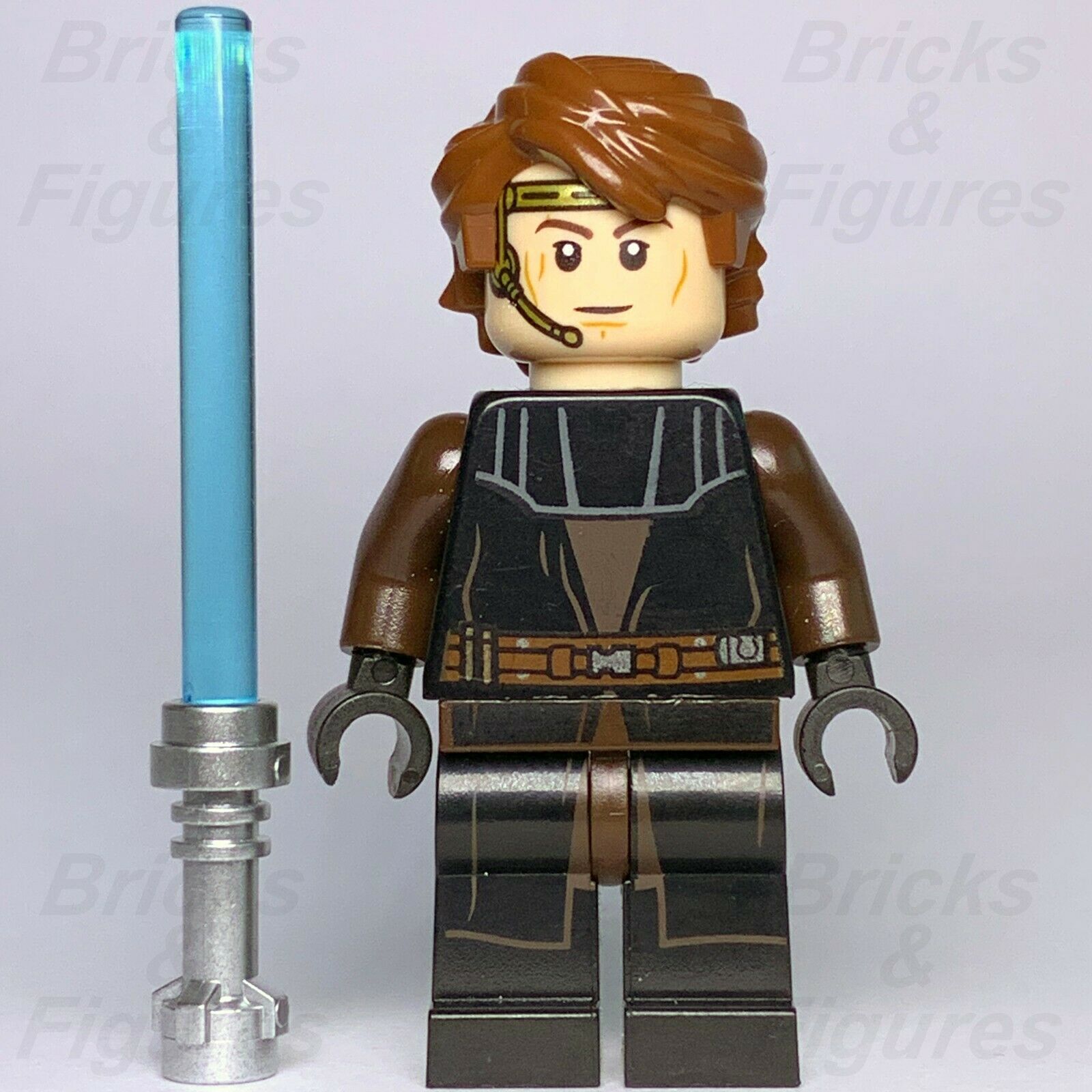 Star Wars LEGO Anakin Skywalker Jedi Pilot General Clone Wars Minifigure 75214 - Bricks & Figures