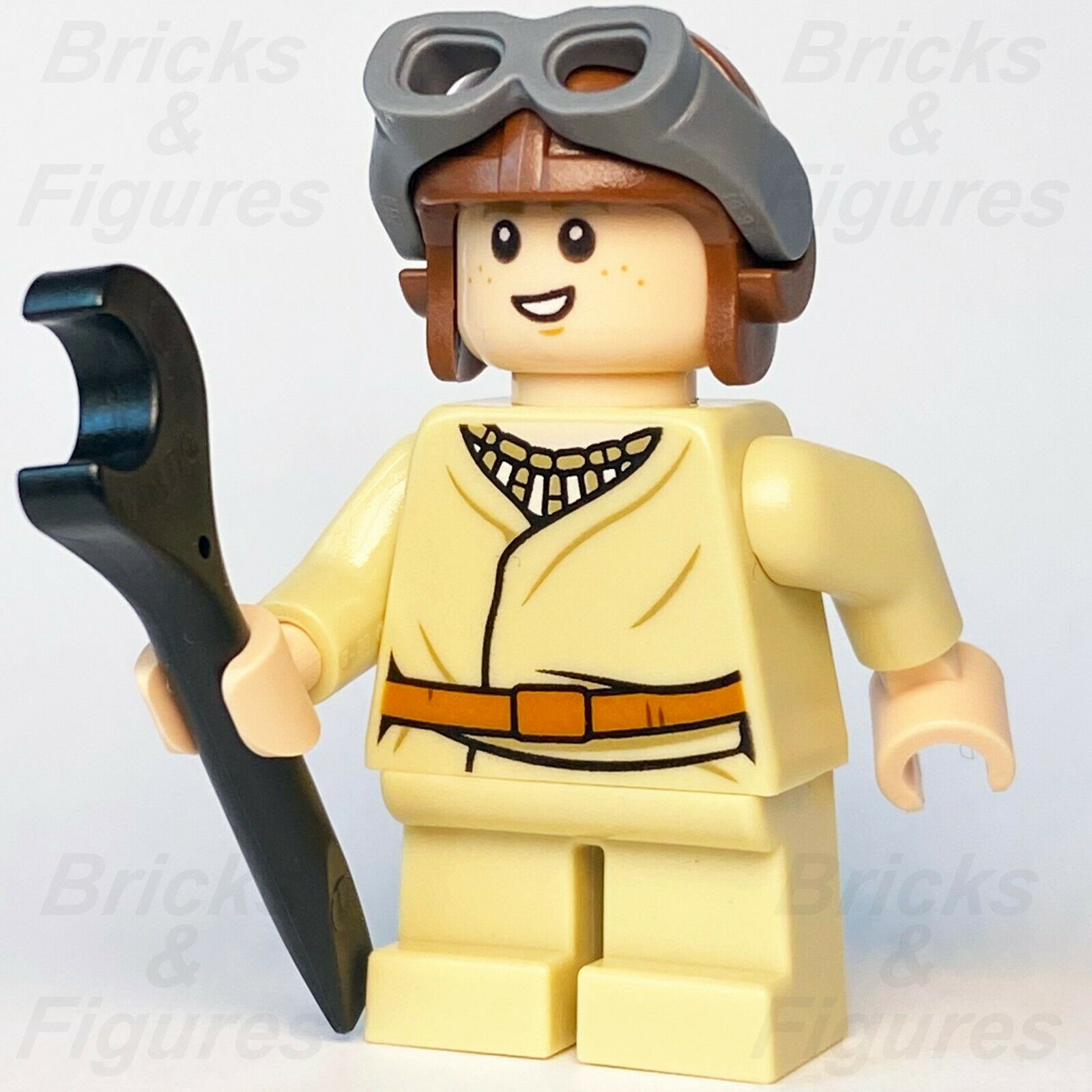 Star Wars LEGO Anakin Skywalker Young Starfighter Pilot Minifigure 75258 75223 - Bricks & Figures