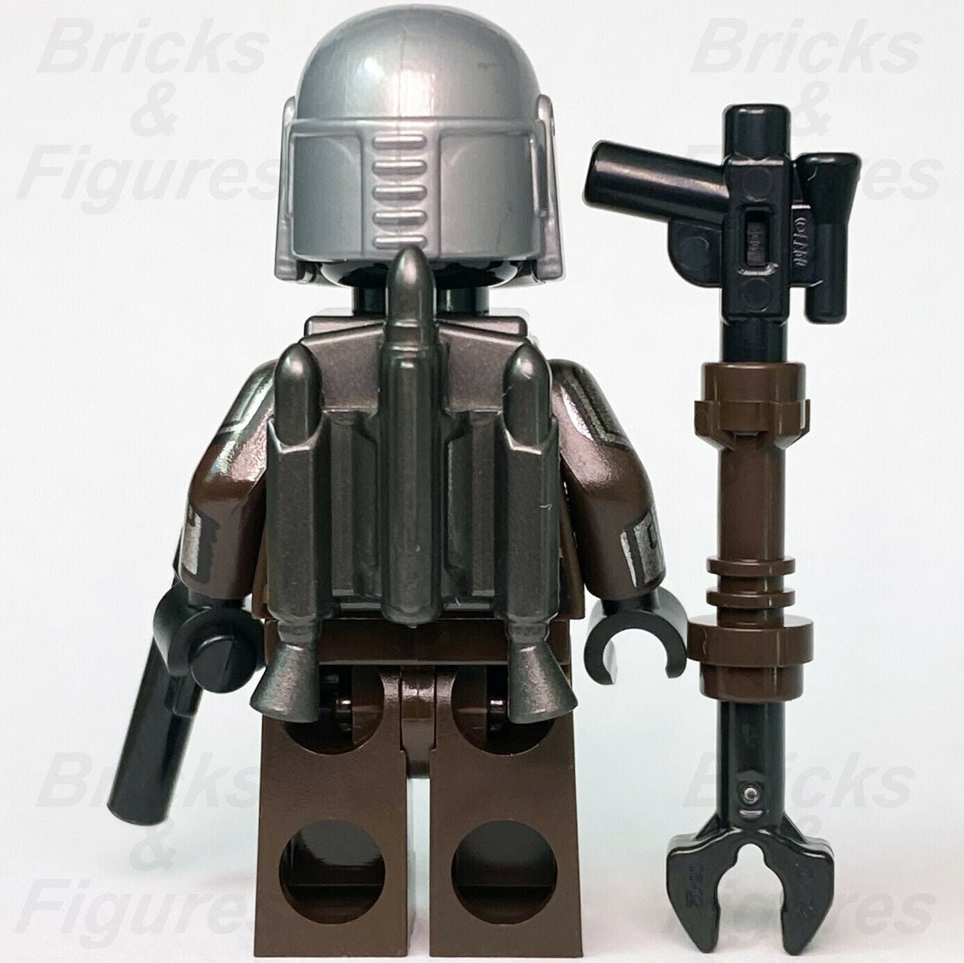 Star Wars LEGO Din Djarin with Jet Pack The Mandalorian Minifigure 75319 sw1166 - Bricks & Figures