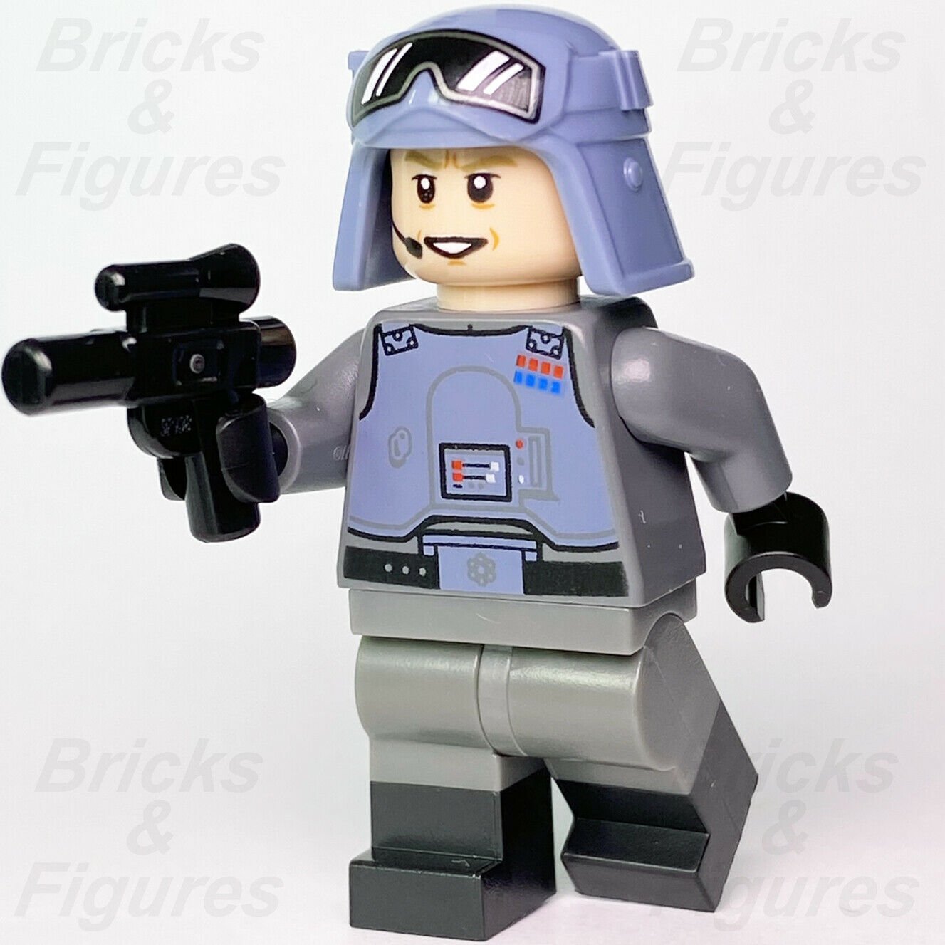 Star Wars LEGO General Maximillian Veers AT-AT Officer Minifigure 75313 sw1175 - Bricks & Figures