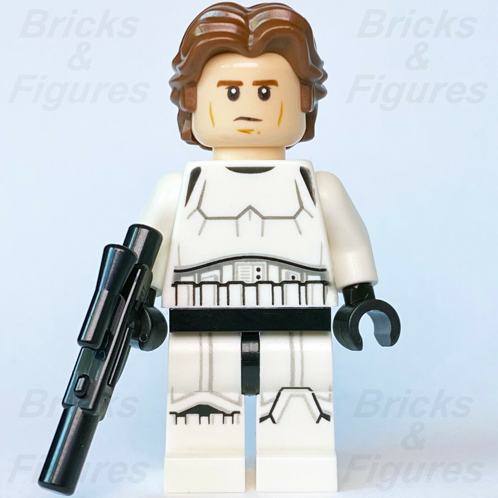 Star Wars LEGO Han Solo with Stormtrooper Outfit A New Hope Minifigure 75159 - Bricks & Figures