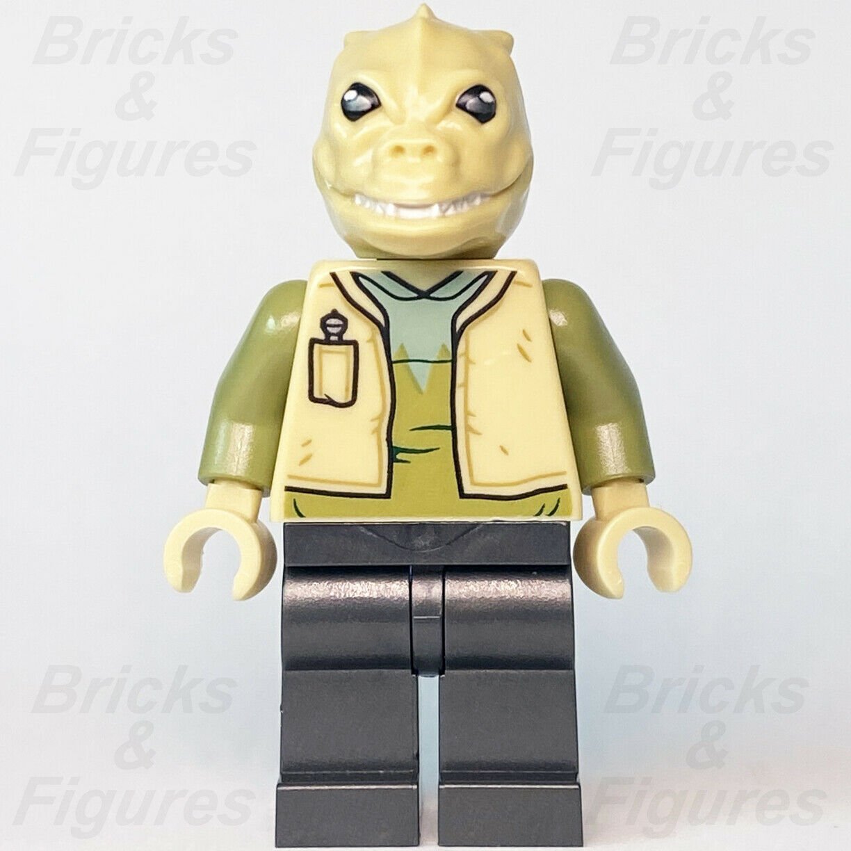 Star Wars LEGO Hrchek Kal Fas Saurin Droid Trader A New Hope Minifigure 75290 - Bricks & Figures