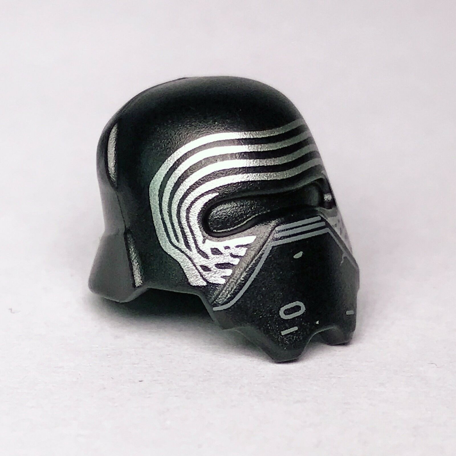 Star Wars LEGO Kylo Ren's First Order Sith Pattern Helmet headgear 75139 75104 - Bricks & Figures