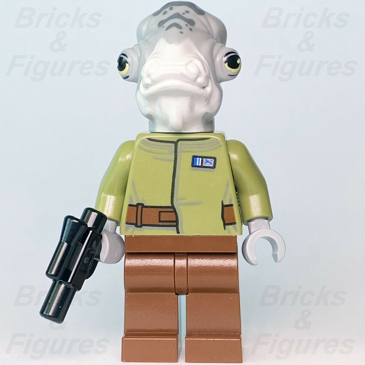 Star Wars LEGO Lieutenant Bek Resistance Galaxy's Edge Minifigure 75293 sw1109 - Bricks & Figures