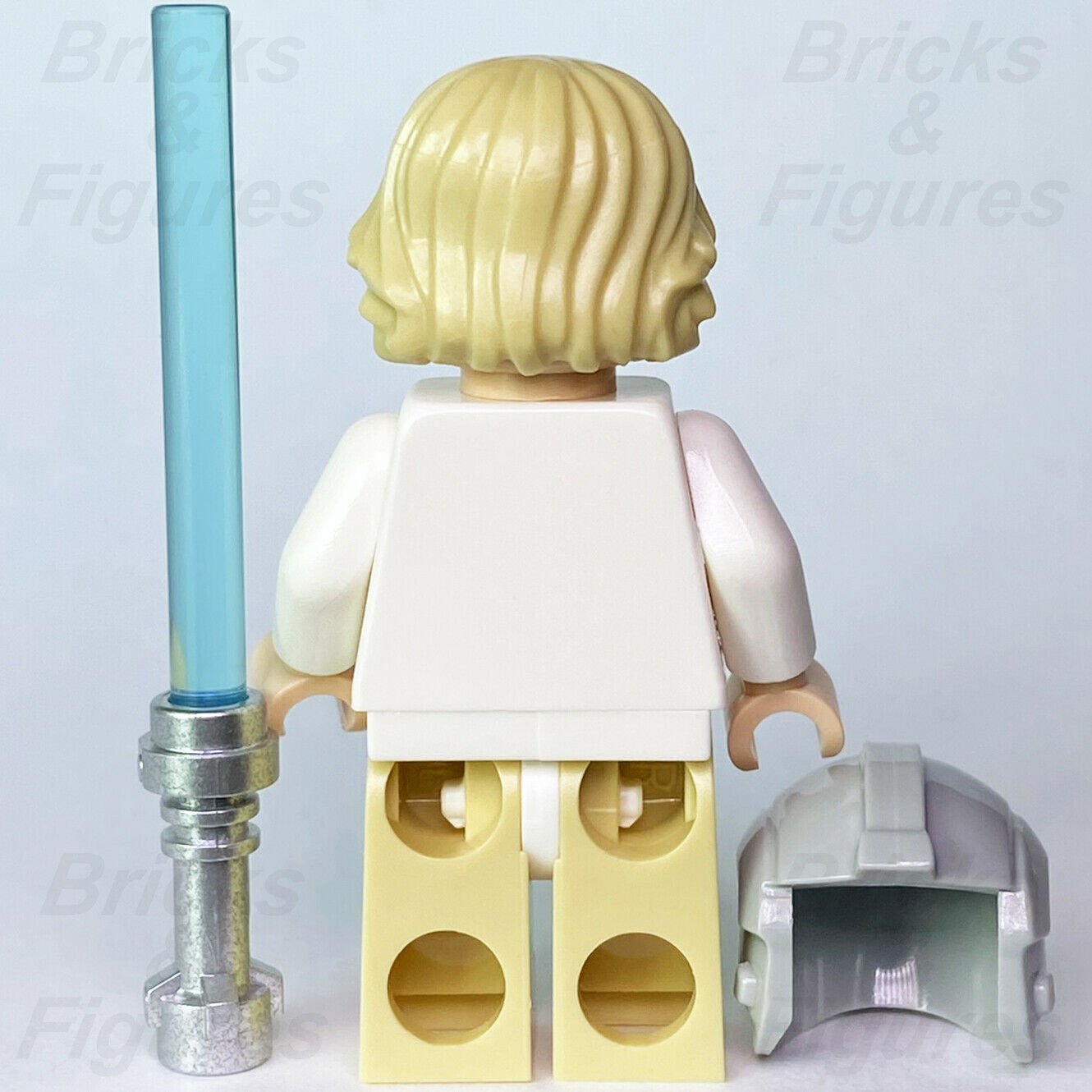 Star Wars LEGO Luke Skywalker Blast Shield Helmet Jedi Padawan Minifigure 7965 - Bricks & Figures