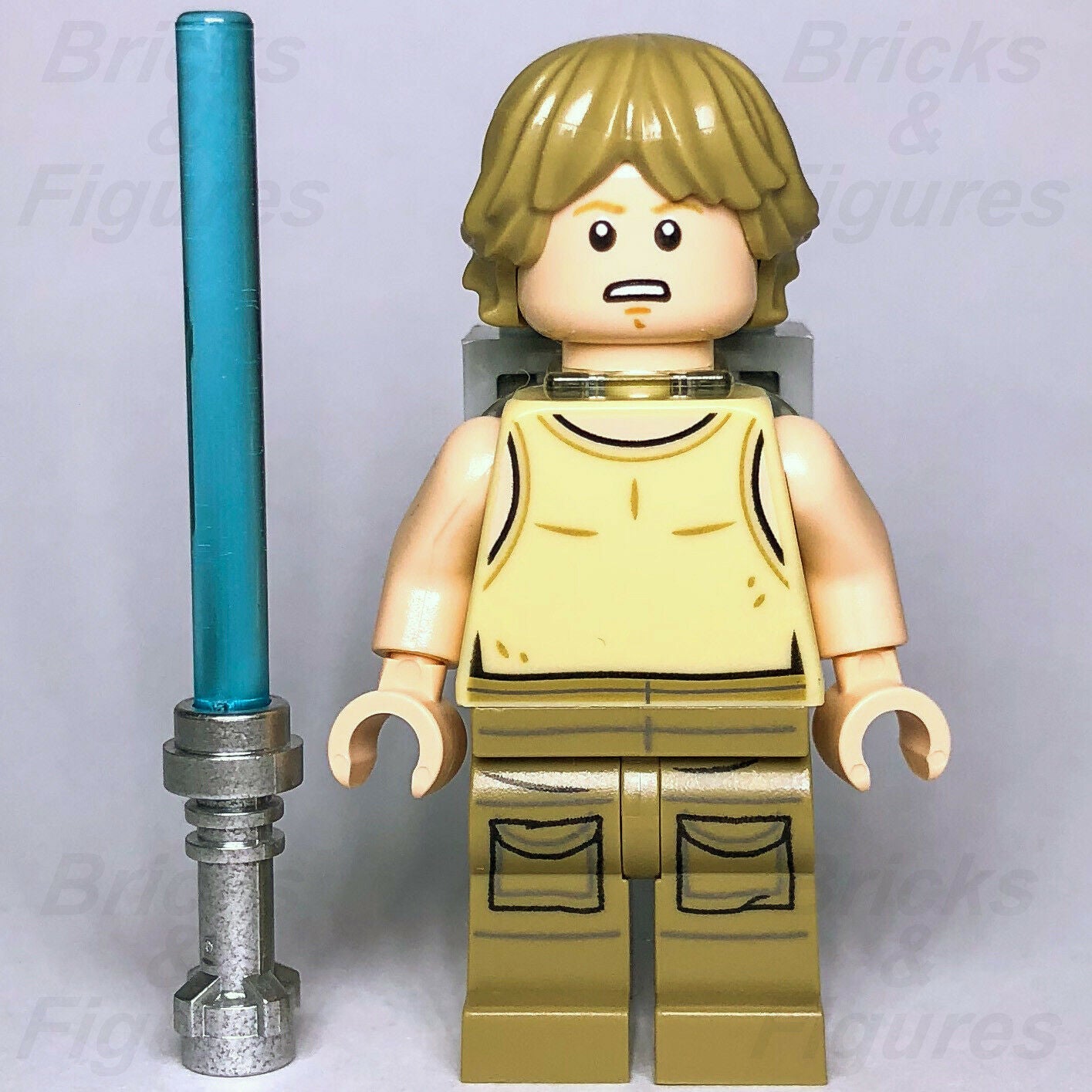 Star Wars LEGO Luke Skywalker Jedi Padawan Training Minifigure 75208 Genuine - Bricks & Figures