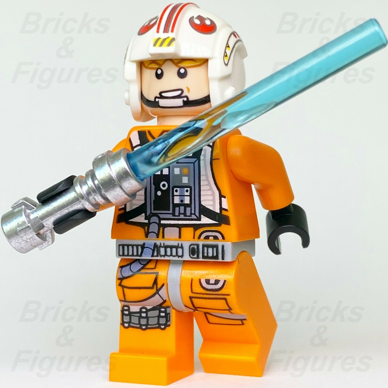 Star Wars LEGO Luke Skywalker Jedi X-Wing Snowspeeder Pilot Minifigure 75259 - Bricks & Figures