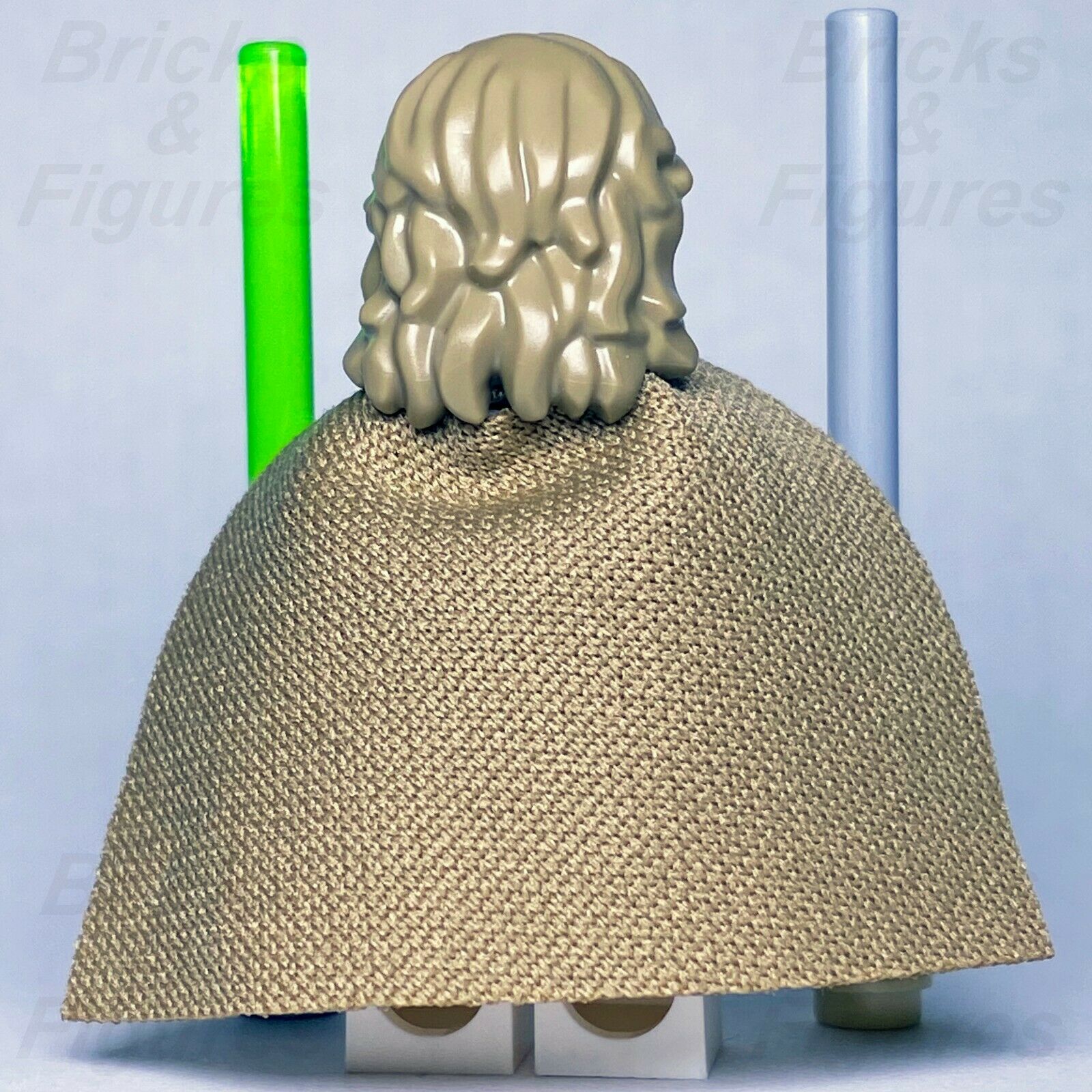 Star Wars LEGO Luke Skywalker Old Jedi Master with Lightsaber Minifig 75200 - Bricks & Figures