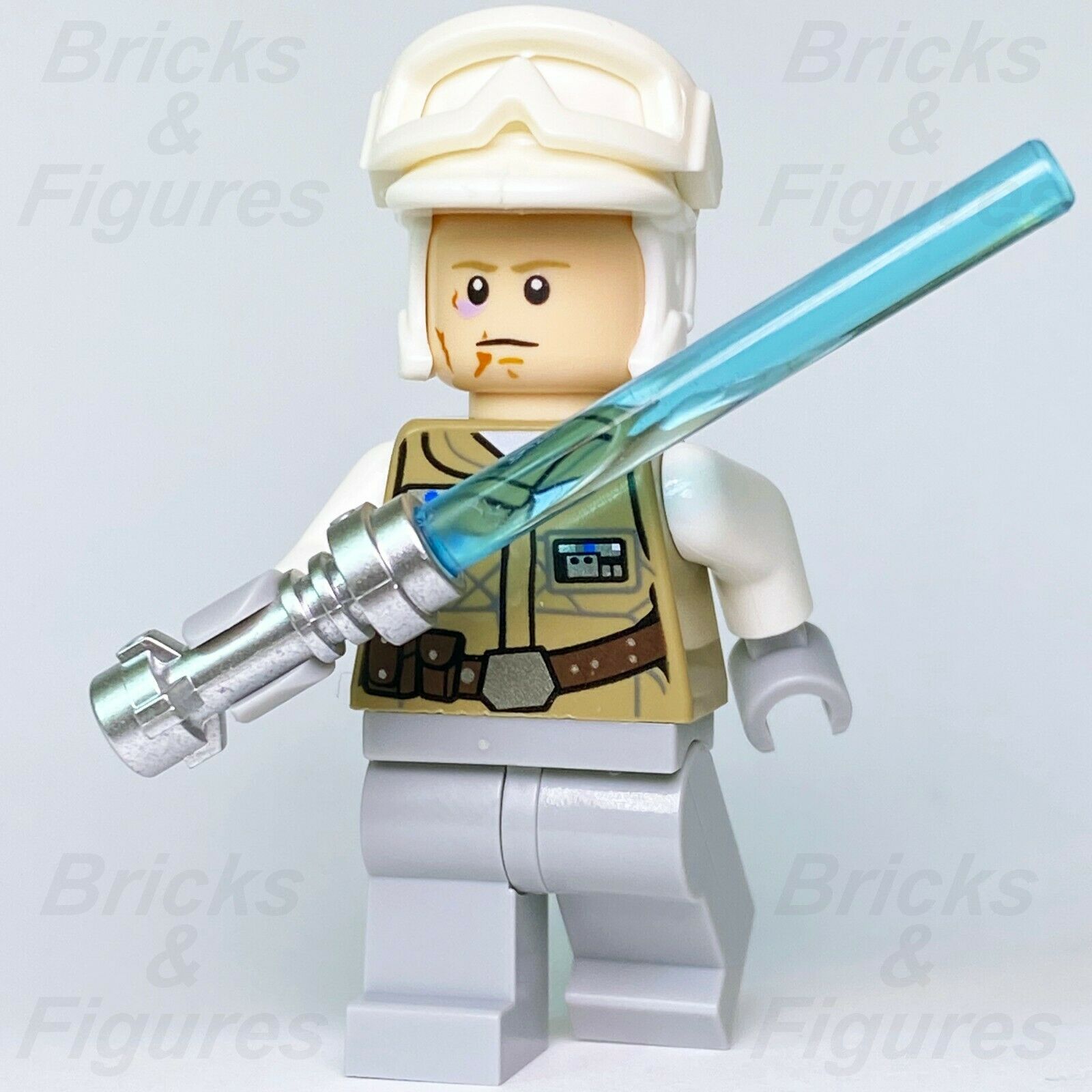 Star Wars LEGO Luke Skywalker with Scars & Hoth Outfit Jedi Minifigure 75098 - Bricks & Figures