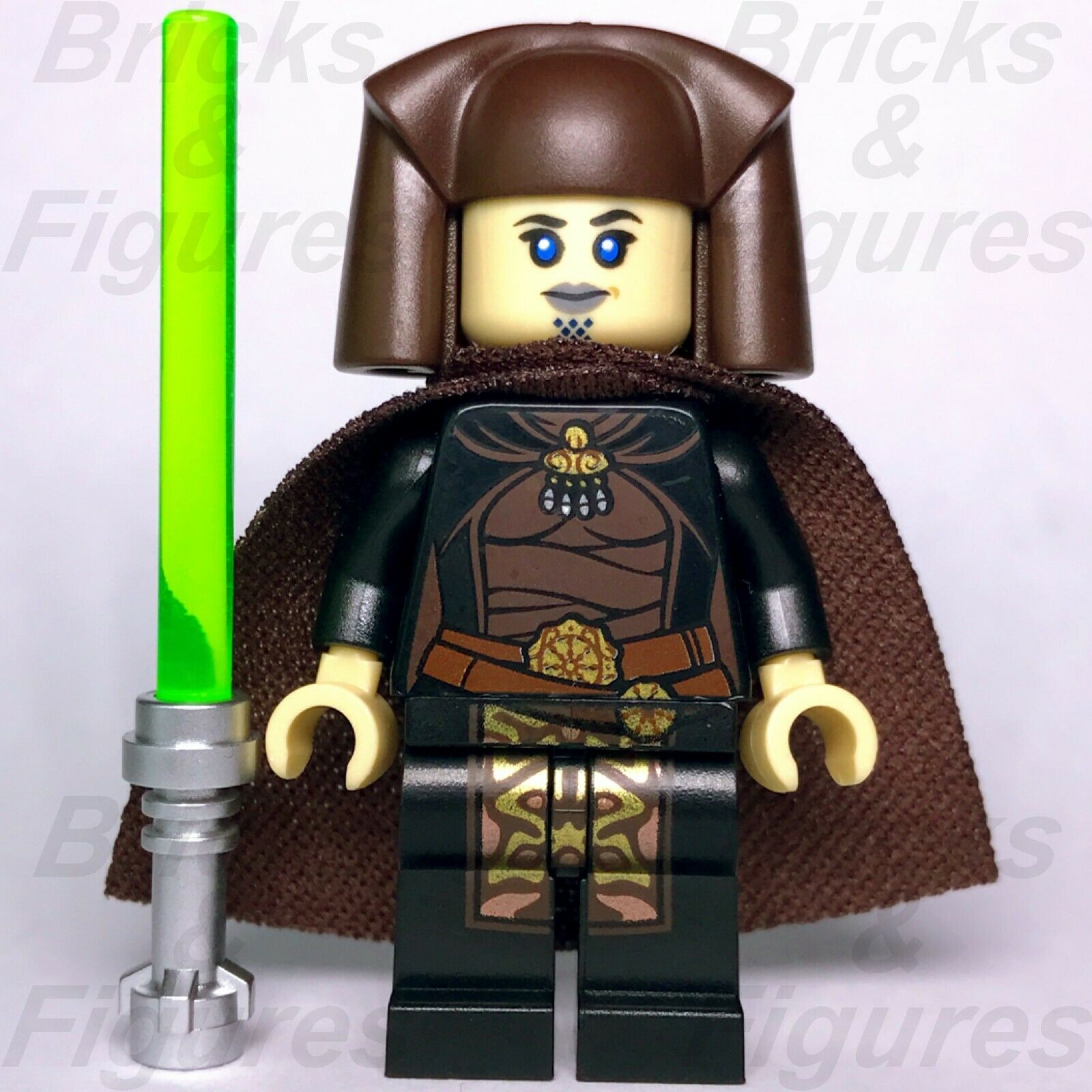 Star Wars LEGO Luminara Unduli Jedi Master Revenge of the Sith Minifigure 75151 - Bricks & Figures