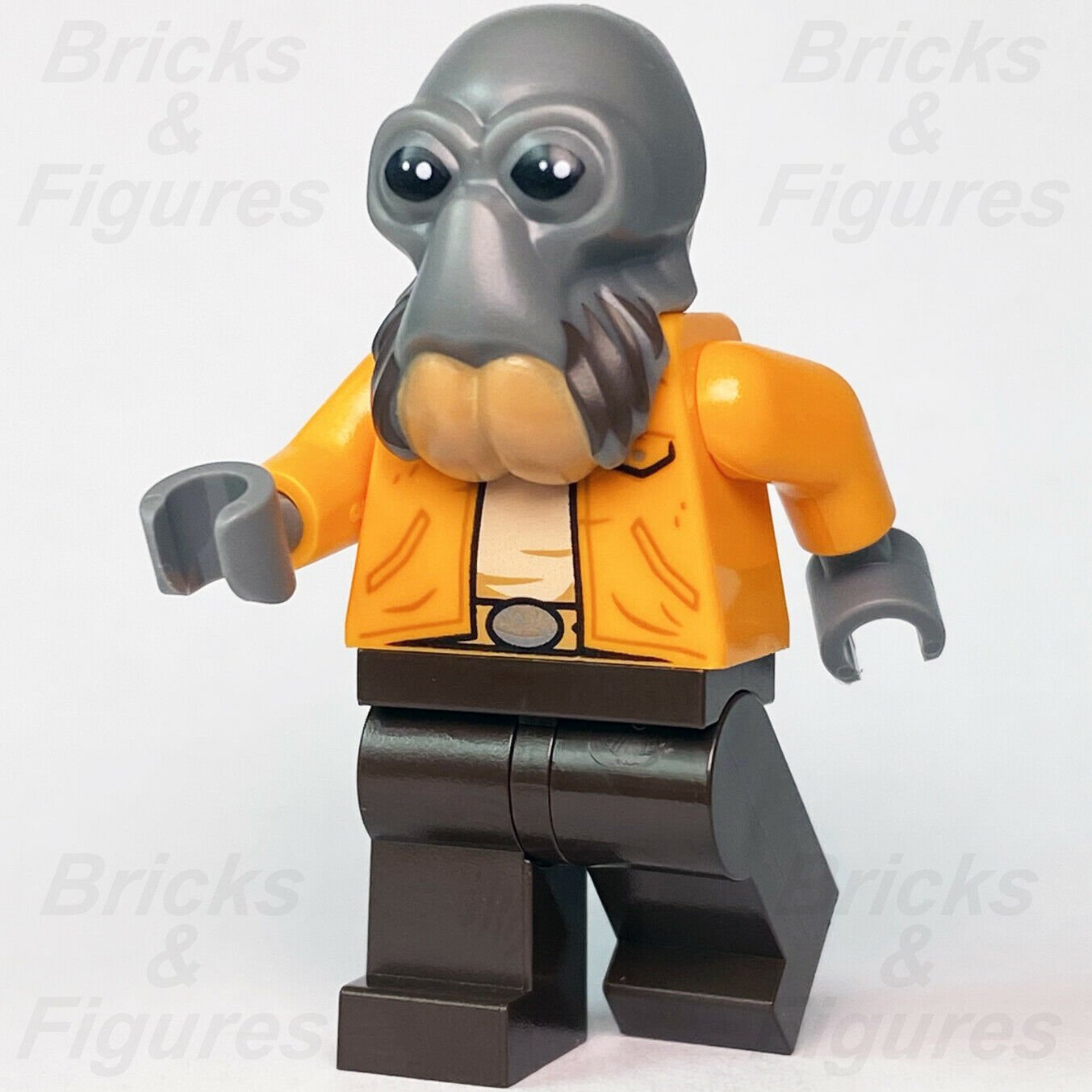 Star Wars LEGO Ponda Baba Aqualish Spice Smuggler A New Hope Minifigure 75290 - Bricks & Figures