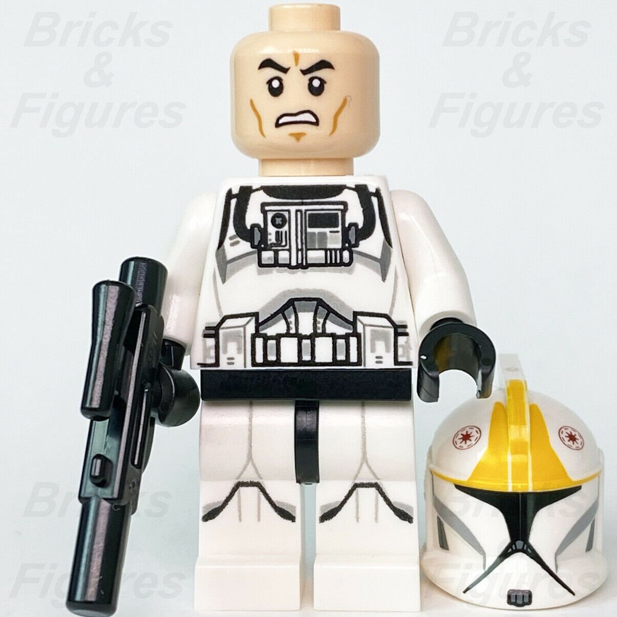 Star Wars LEGO Republic Gunship Clone Pilot Phase 1 Trooper Minifigure 75076 - Bricks & Figures
