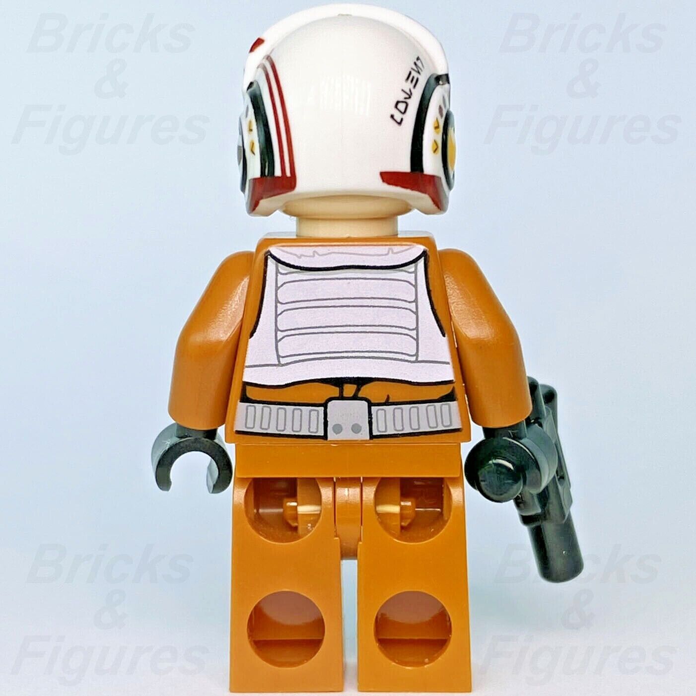 Star Wars LEGO Resistance X-Wing Pilot Force Awakens Minifigure 75102 sw0659 - Bricks & Figures