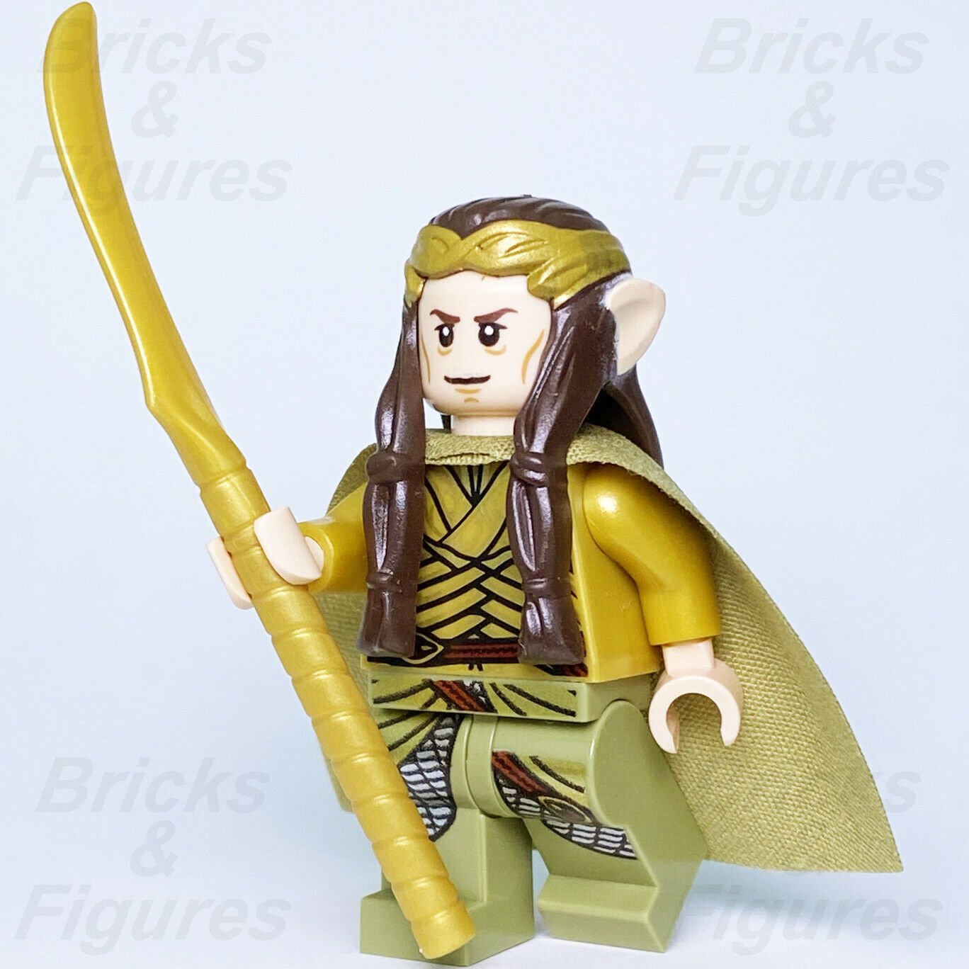 The Hobbit LEGO Elrond Rivendell Elf Lord of the Rings Minifigure 79015 lor105 - Bricks & Figures