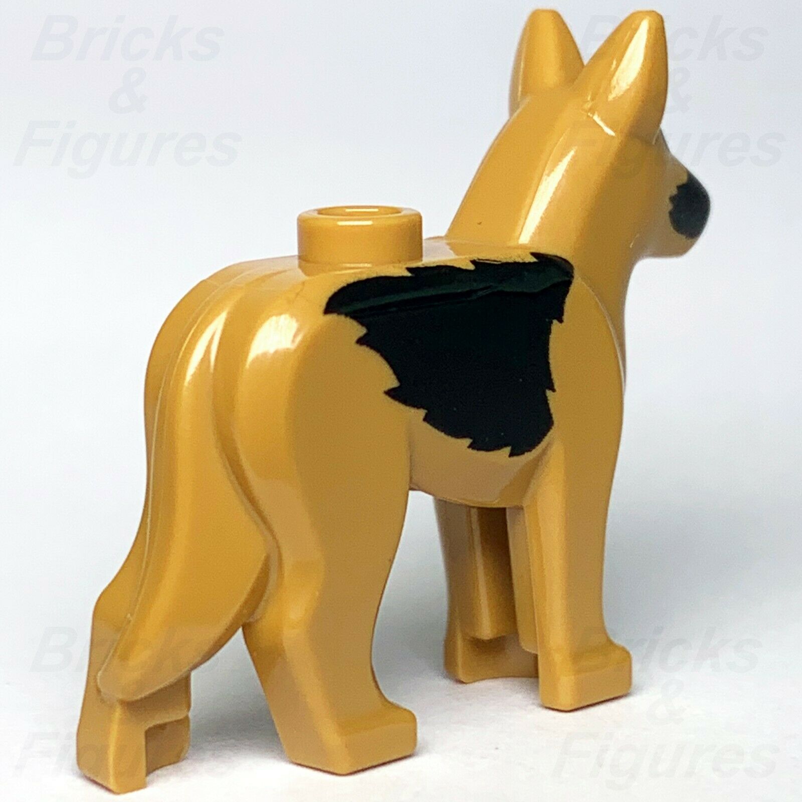 Town & City LEGO Alsatian German Shepherd Dog with Black Pattern Animal 60134 - Bricks & Figures